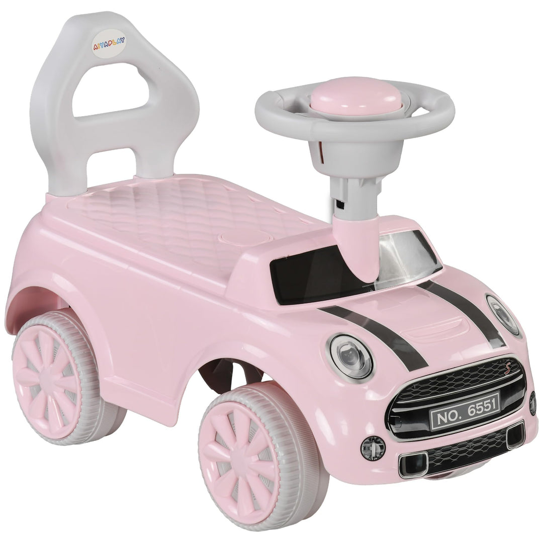 AIYAPLAY Kinder Rutschauto, Kinderfahrzeug mit Lenkrad Hupe, Kinderauto, Rutscherfahrzeug mit Kippsc