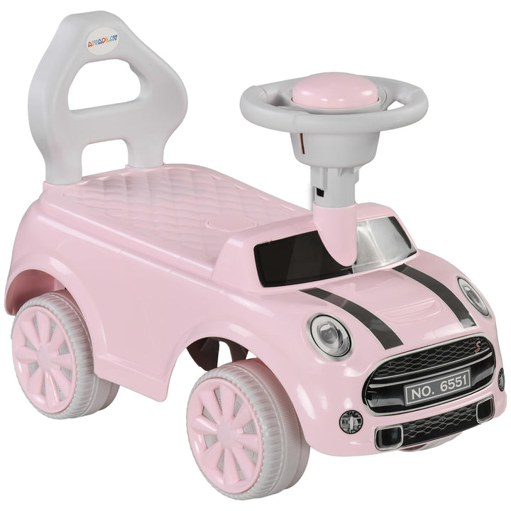 AIYAPLAY Kinder Rutschauto, Kinderfahrzeug mit Lenkrad Hupe, Kinderauto, Rutscherfahrzeug mit Kippsc