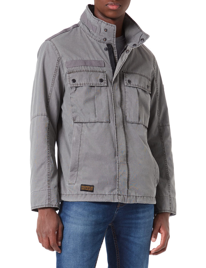camel active Herren Jacke 32 Grau, 32 Grau