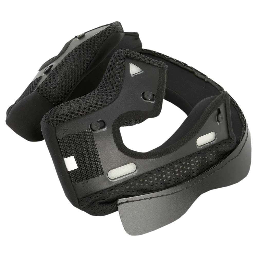 AGV Unisex-Adult Cheek Pads K3 SV (L) Motorrad Helm, Schwarz, L, L