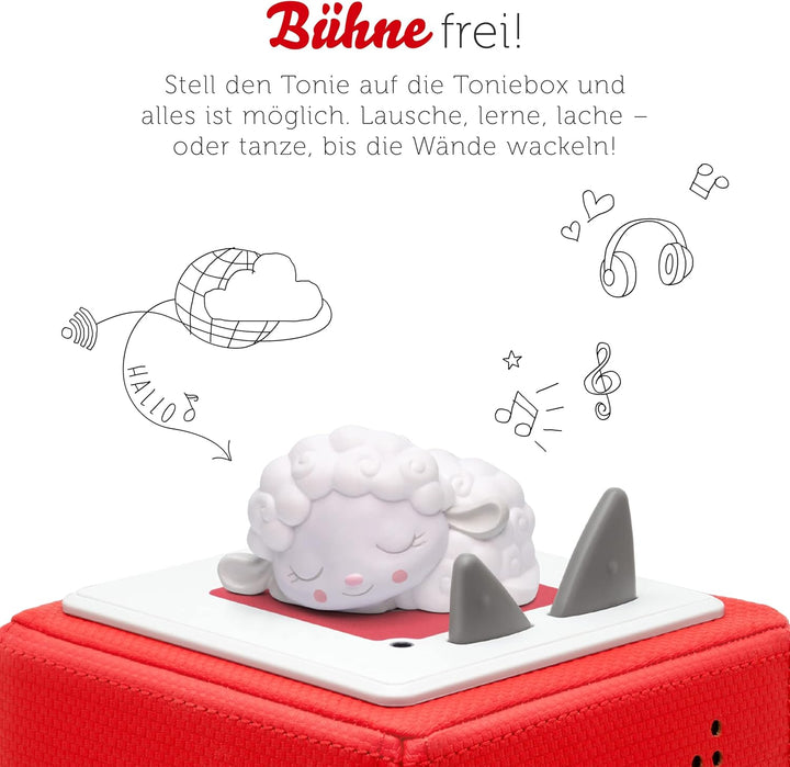 tonies Hörfiguren für Toniebox, Schlummerbande – Einschlafmelodien – Schlummerschaf im Zauberwald, S