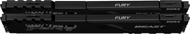 Kingston FURY Beast 64GB (2x32GB) 3600MHz DDR4 CL18 Desktop Speicher Kit mit 2 KF436C18BBK2/64 64GB