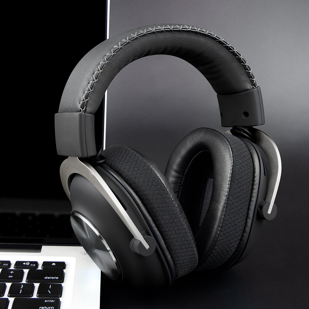SOULWIT Lammfell Ersatz Ohrpolster für Logitech G Pro, G Pro X, G Prox 2, G Pro X SE Kopfhörer, Ersa