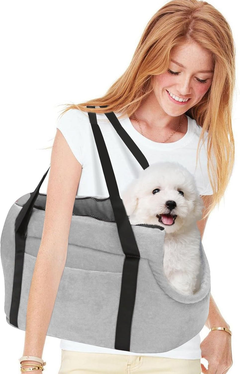 PETCUTE Tragetasche Hund Atmungsaktive Transporttasche für Haustiere Transporttasche für kleine Hund