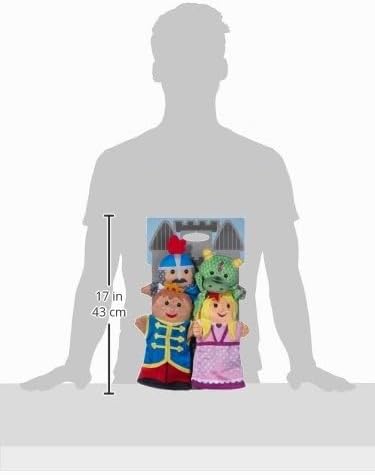 Melissa &amp; Doug Palace Pals Hand Puppets | Puppets &amp; Theaters | Soft Toy | 2+ | Gift for Boy or Girl,