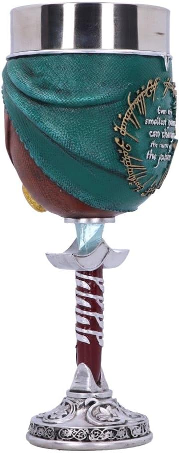 Nemesis Now Offizielles Lizenzprodukt "Herr der Ringe", Frodo-Kelch, Braun, 19,5 cm, B5893V2