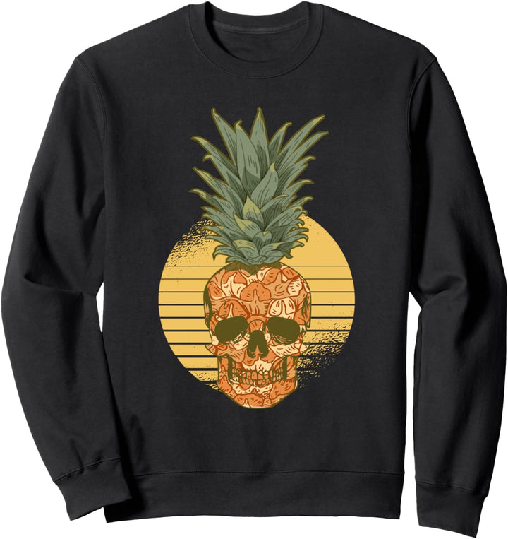 Ananas Totenkopf I Aloha Strände I Cooles Totenkopf Ananas Sweatshirt