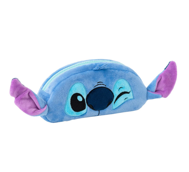 Grupo Erik Plüsch Mäppchen Disney Stitch 1 Fach - Stift Etui Schule - Federmäppchen Mädchen Schlampe