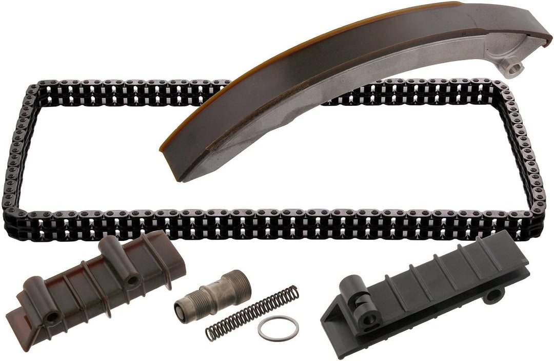 febi bilstein 30306 Steuerkettensatz für Nockenwelle, mit Gleitschienen und Kettenspanner , 1 Stück