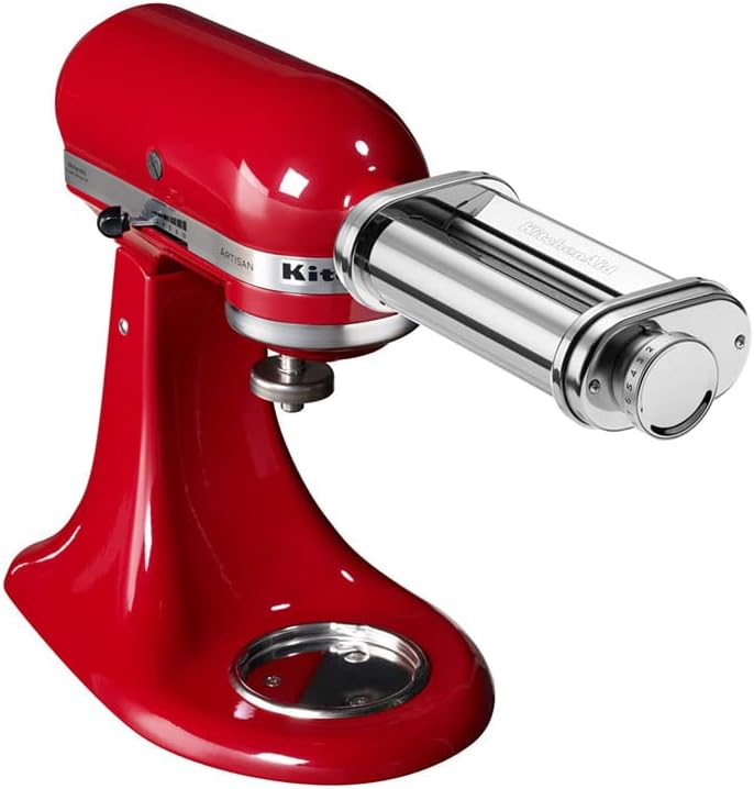 KitchenAid 5KSMPSA Pasta- Roller Edelstahl , nur für KitchenAid, Für KitchenAid Küchenmaschinen