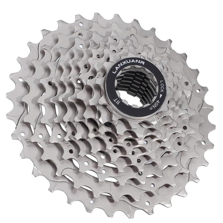 LANXUANR 9 Fach Fahrrad Kassetten ist für Mountainbikes und Rennräder geeignet. Superleicht 11-25T,