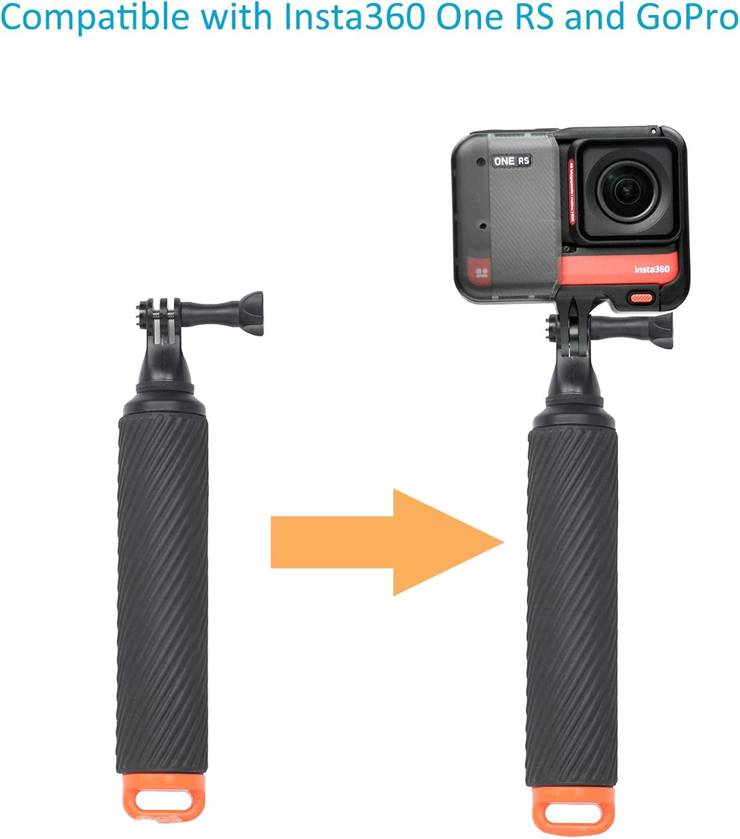 Fotoleey Schwimmender Handgriff Wasserdicht Handgriff Floating Hand Grip Einbeinstativ Tauchen Stock