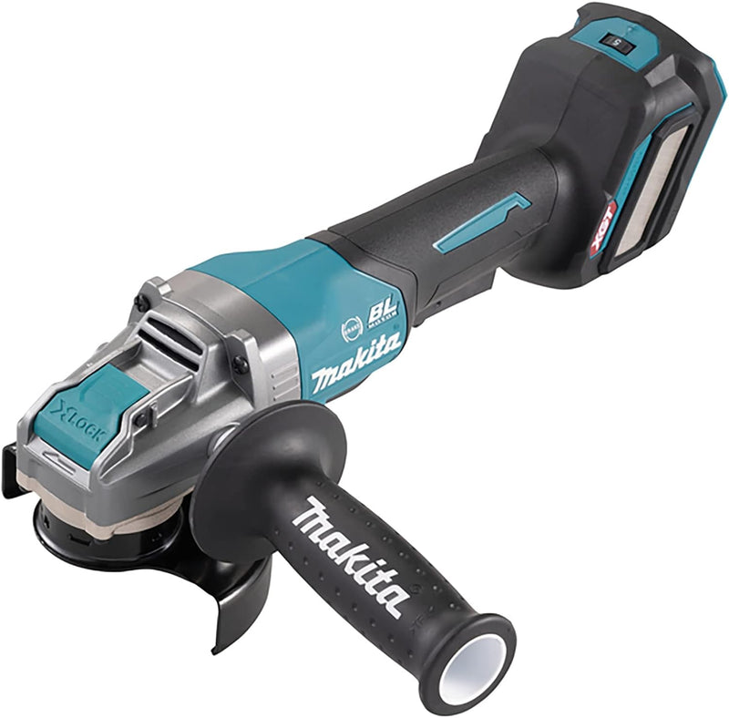 Makita GA044GZ Akku-Winkelschleifer 40V max. (ohne Akku, ohne Ladegerät), Petrol, Schwarz