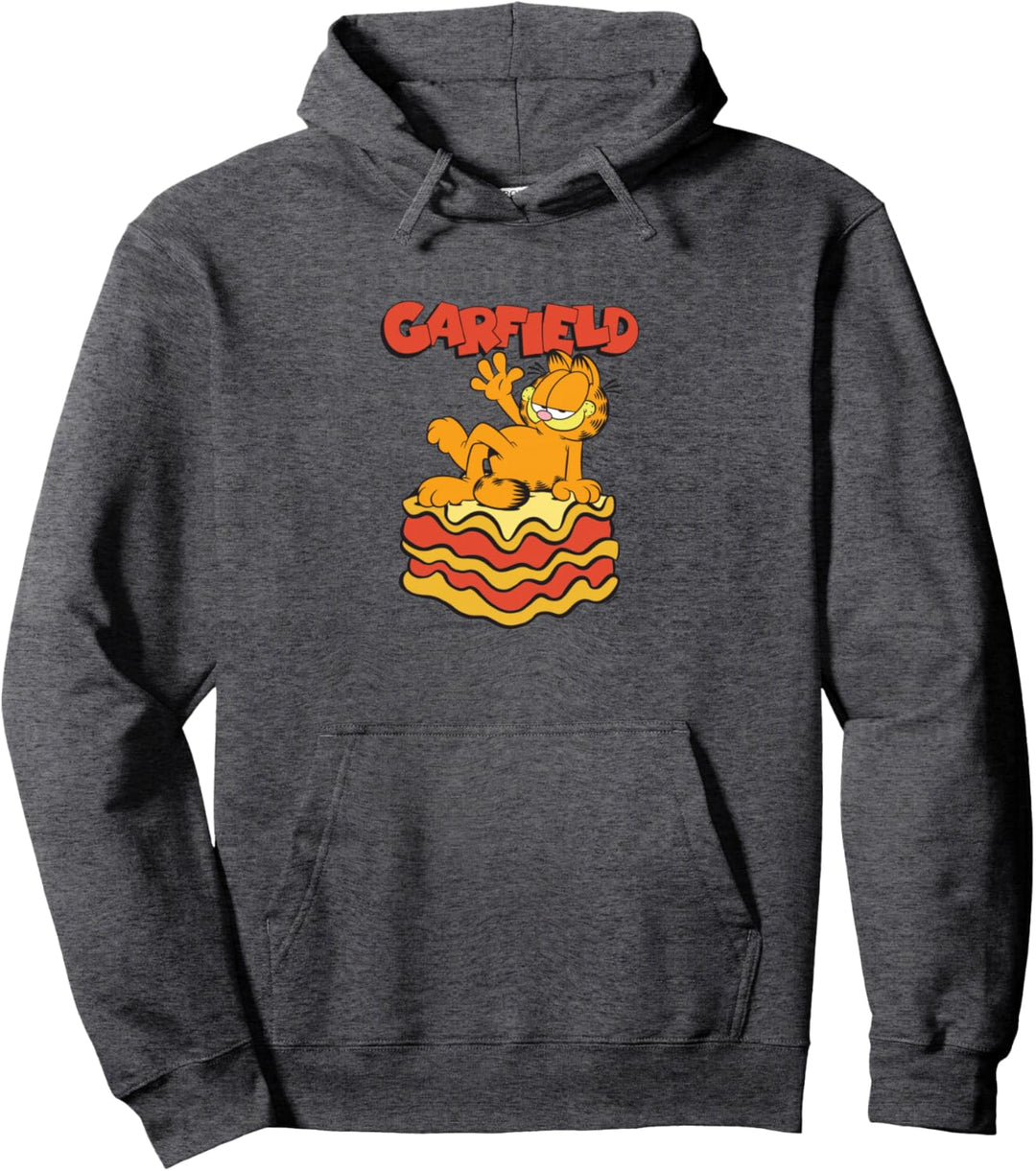 Garfield Lasagnescheibe Pose Pullover Hoodie