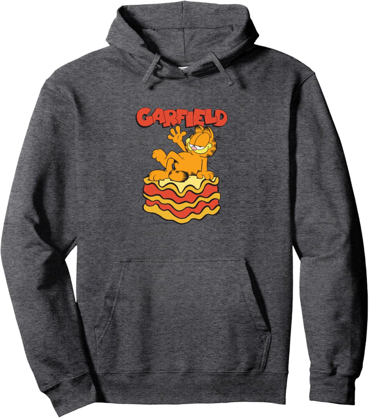 Garfield Lasagnescheibe Pose Pullover Hoodie