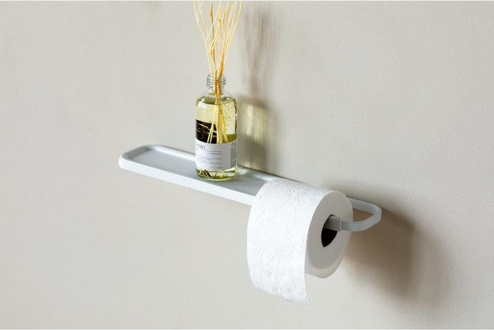 Brabantia - Mindset Toilettenpapierhalter mit Ablage - Für alle Gängigen Rollengrössen - Korrosionsb