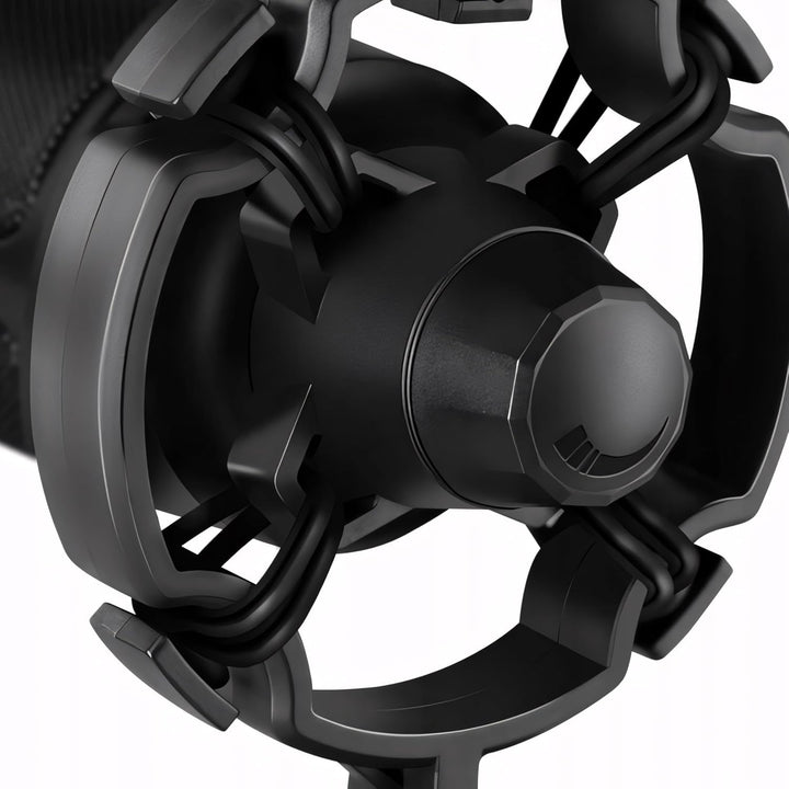 Retoo Gaming Mikrofon RGB, USB Mikrofon mit EIN-klick-Stummschaltfunktion, Rauschunterdrückung, Laut