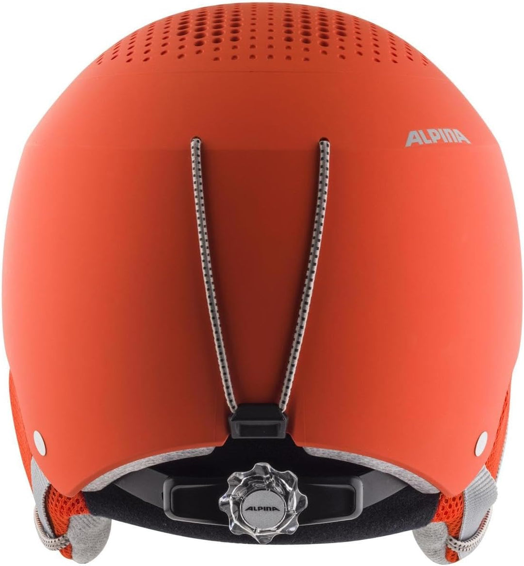 ALPINA ZUPO - Sicherer, Stossabsorbierender, Belüfteter & Schlagfester Skihelm Für Kinder pumpkin-or