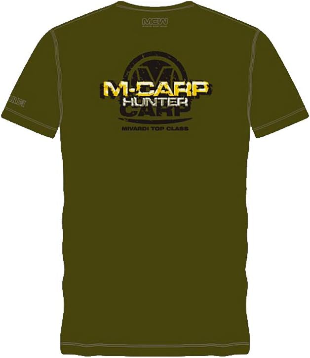 Karpfen Angler T-Shirt MCW Hunter S Grün, S Grün