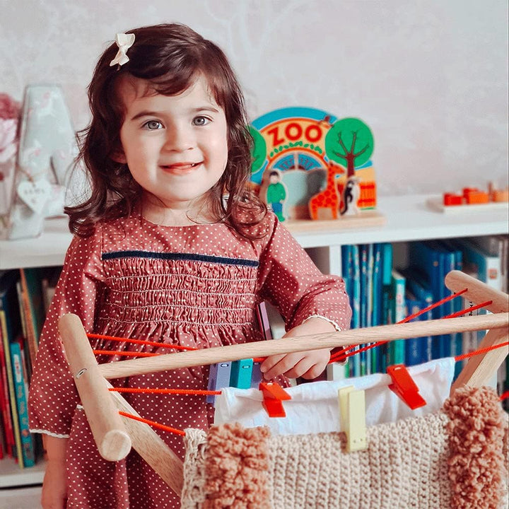 Bigjigs Toys Trockengestell für Wäsche