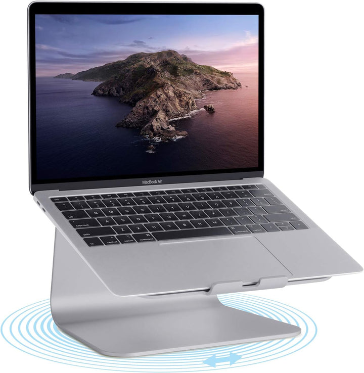 Rain Design mStand360 Schwenkbarer Ständer für MacBook - MacBook Pro - Laptopständer Space Grau mSta