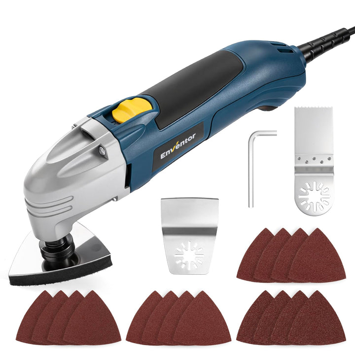 Enventor 200W Oszillationswerkzeug, 22000RPM, 3° Oszillationswinkel, Oszillierendes Multifunktionswe