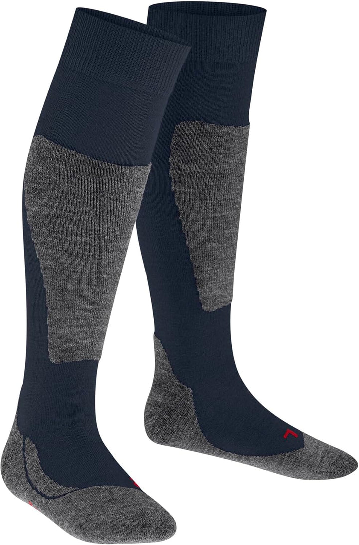 FALKE Unisex Kinder Active Ski Skisocken mittelstarke Polsterung antiblasen Skistrümpfe zum Skifahre
