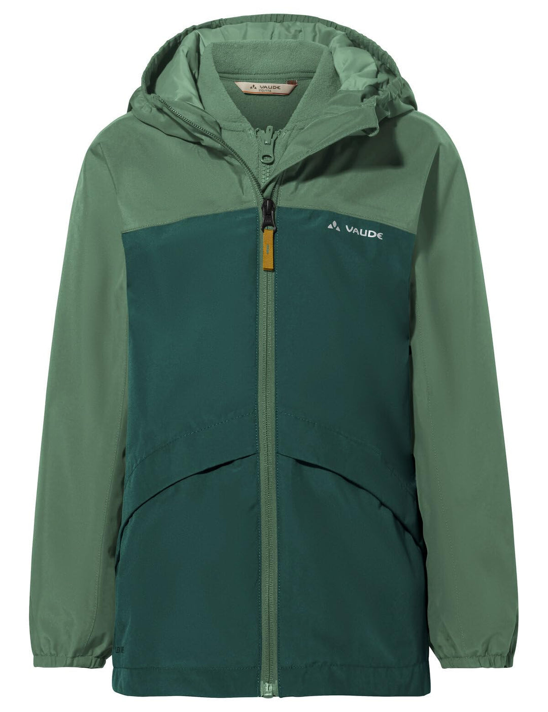 VAUDE 3 in 1 Jacke Kinder Escape – Outdoorjacke Kinder Wasserdicht & Winddicht mit abnehmbarer Fleec