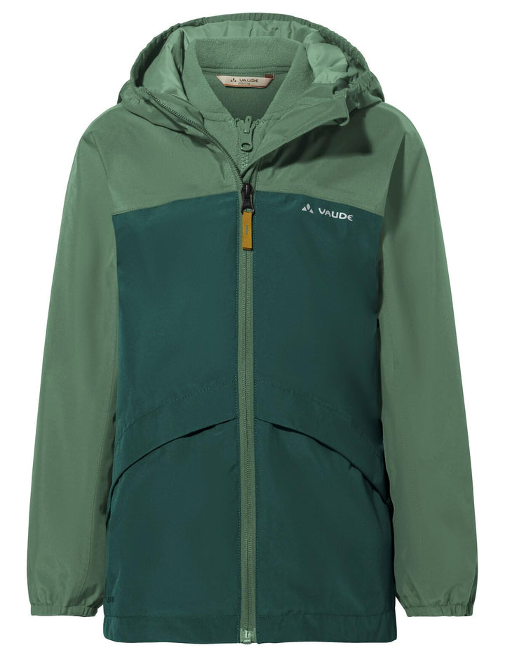 VAUDE 3 in 1 Jacke Kinder Escape – Outdoorjacke Kinder Wasserdicht & Winddicht mit abnehmbarer Fleec