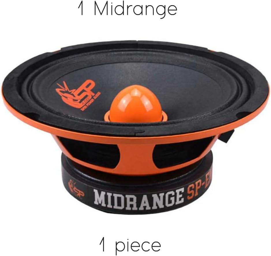 SP Audio 1 SP-EM6.5 16,5 cm Mitteltöner 16,5 cm 165 mm 6,5" Durchmesser, 100 Watt RMS, 200 Watt max.