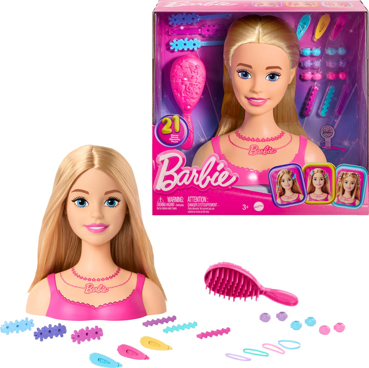 Barbie Deluxe Styling-Kopf blond HMD88 | Mattel | Frisierkopf