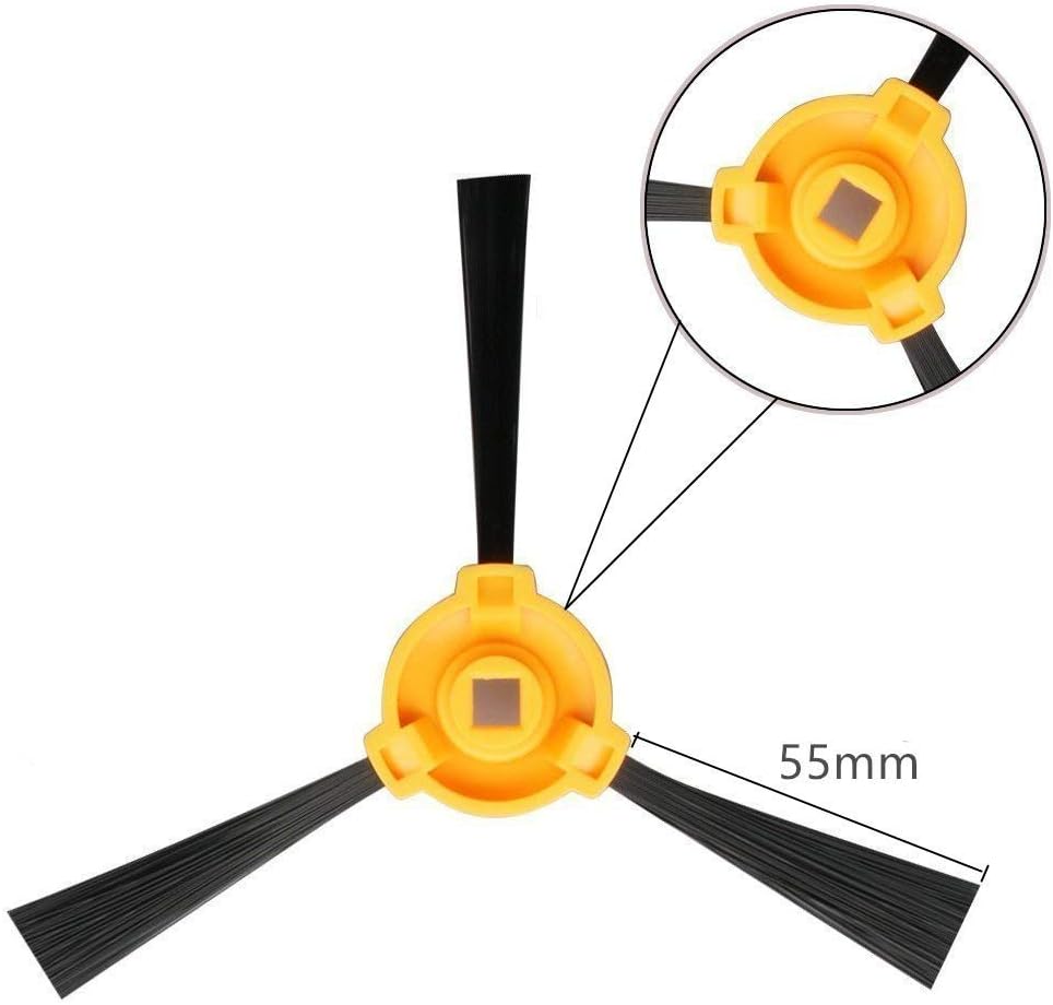 MAXDIRECT Accessory Spare Parts Kit Seitenbürste, Zentralbürste, HEPA-Filter, Vakuumschwammfilter fü