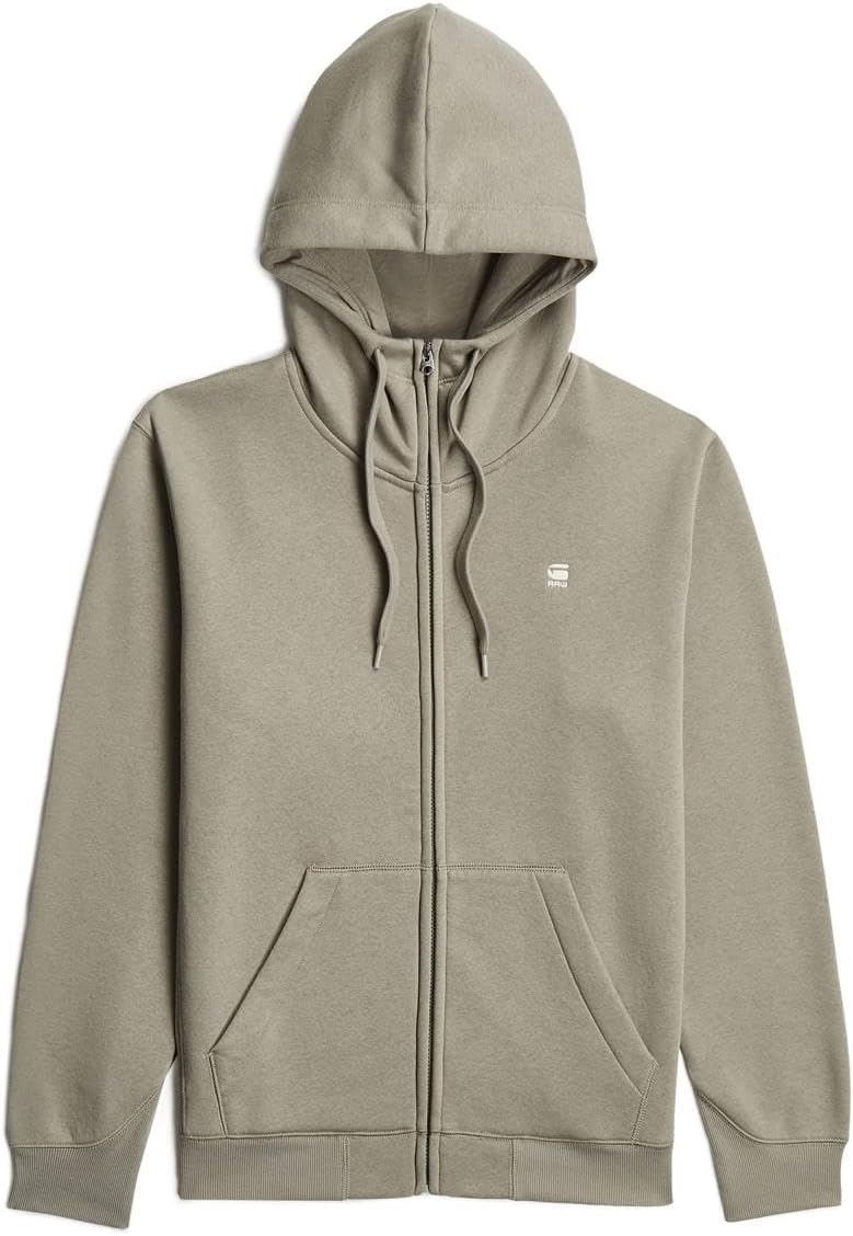 G-STAR Herren Premium Core Hooded Sweatshirt XS Beige (Elephant Skin D16122-c235-g106), XS Beige (El
