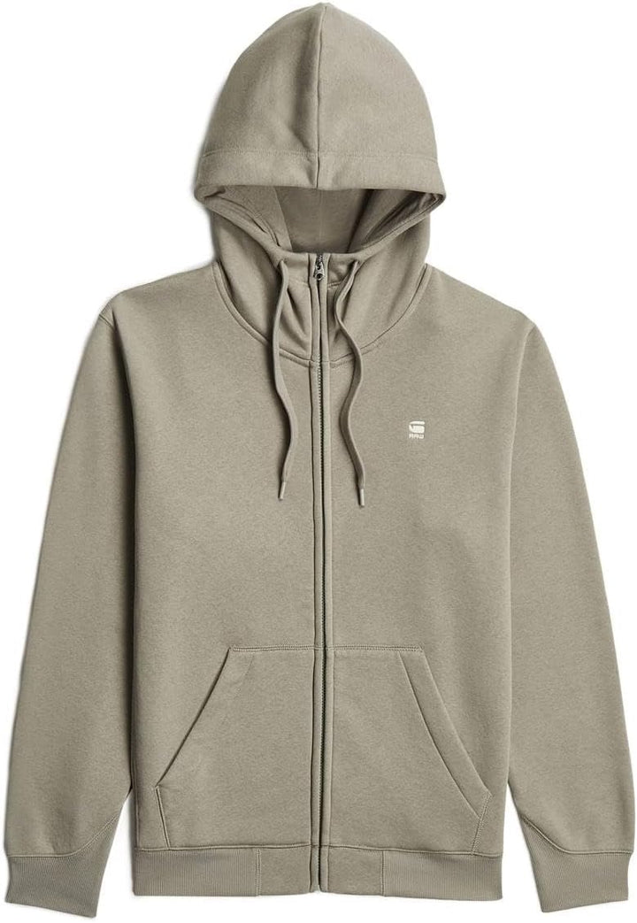 G-STAR Herren Premium Core Hooded Sweatshirt XS Beige (Elephant Skin D16122-c235-g106), XS Beige (El