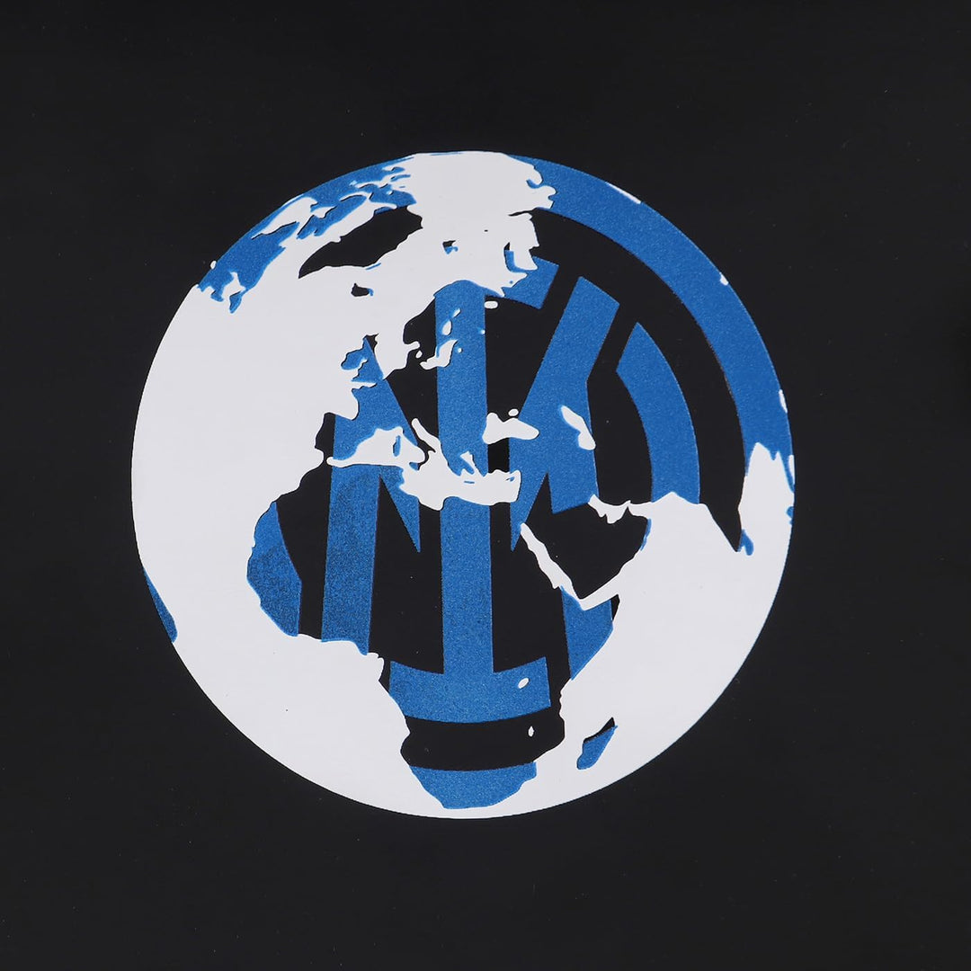 FC Internazionale Milano S.p.A. Unisex Inter Rucksack Sporttasche, Schwarz, Non Applicabile