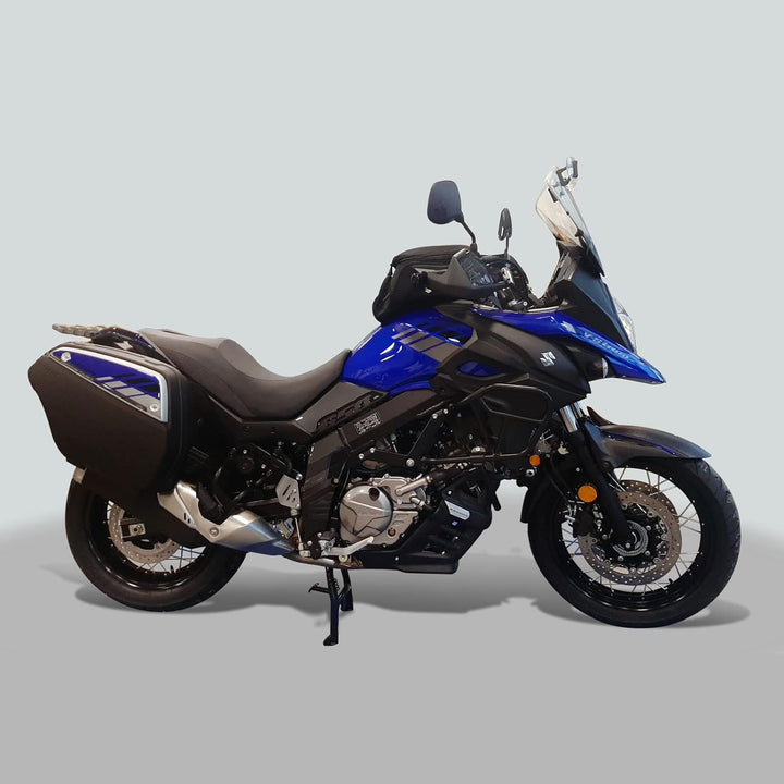 Aufkleber 3D Kompatibel Mit Suzuki V-Strom 650 XT 2020 2021 2022 Komplett-Set Blau