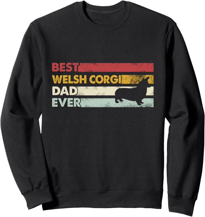 Bester Hundevater aller Zeiten - Pater Welsh Corgi Sweatshirt