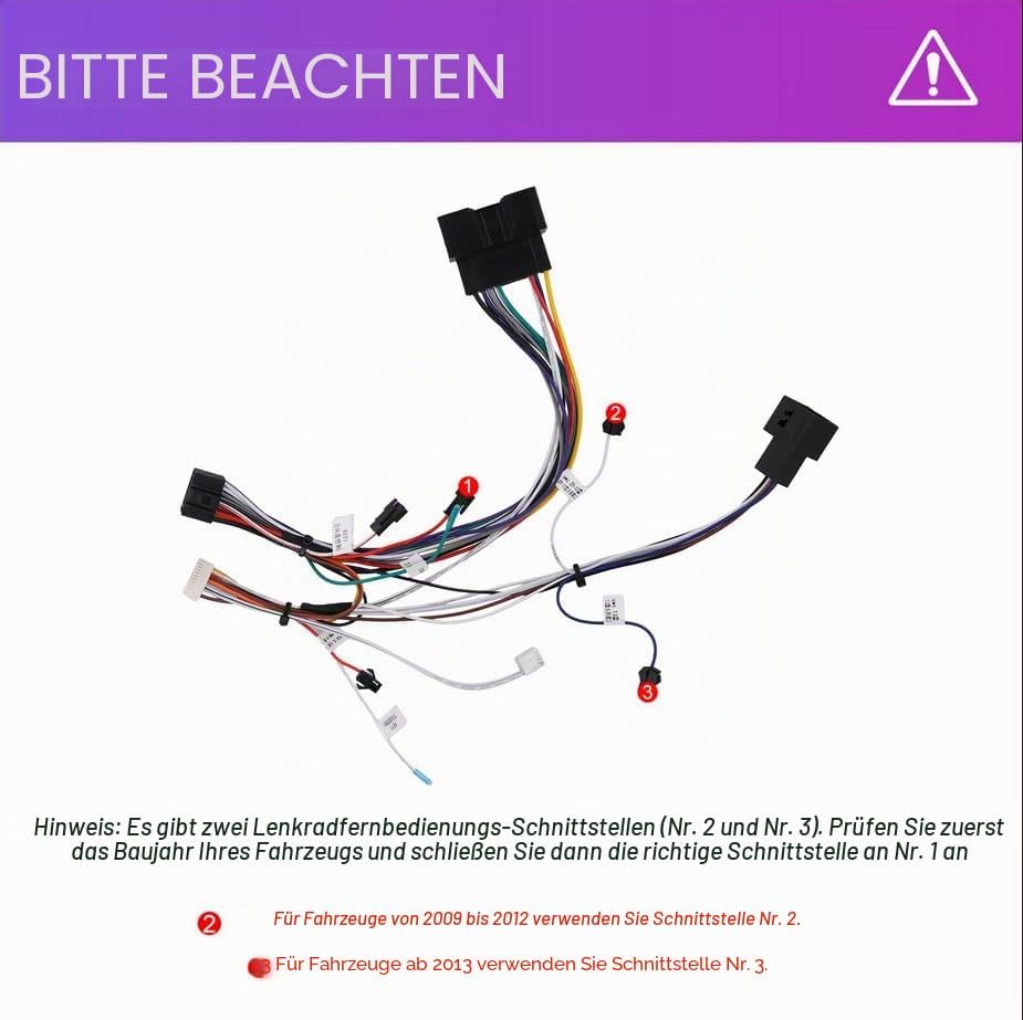 6G+128G CAMECHO Android 15 Autoradio für Ford Fiesta 2009-2014 mit Navi Carplay Android Auto,Octa Co