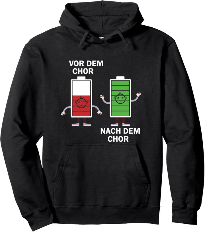 vor dem chor nach dem chor Pullover Hoodie