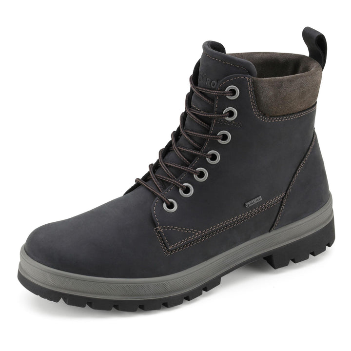 Legero Herren Montana Schneestiefel 40 EU Weit Schwarz Schwarz 0100, 40 EU Weit Schwarz Schwarz 0100