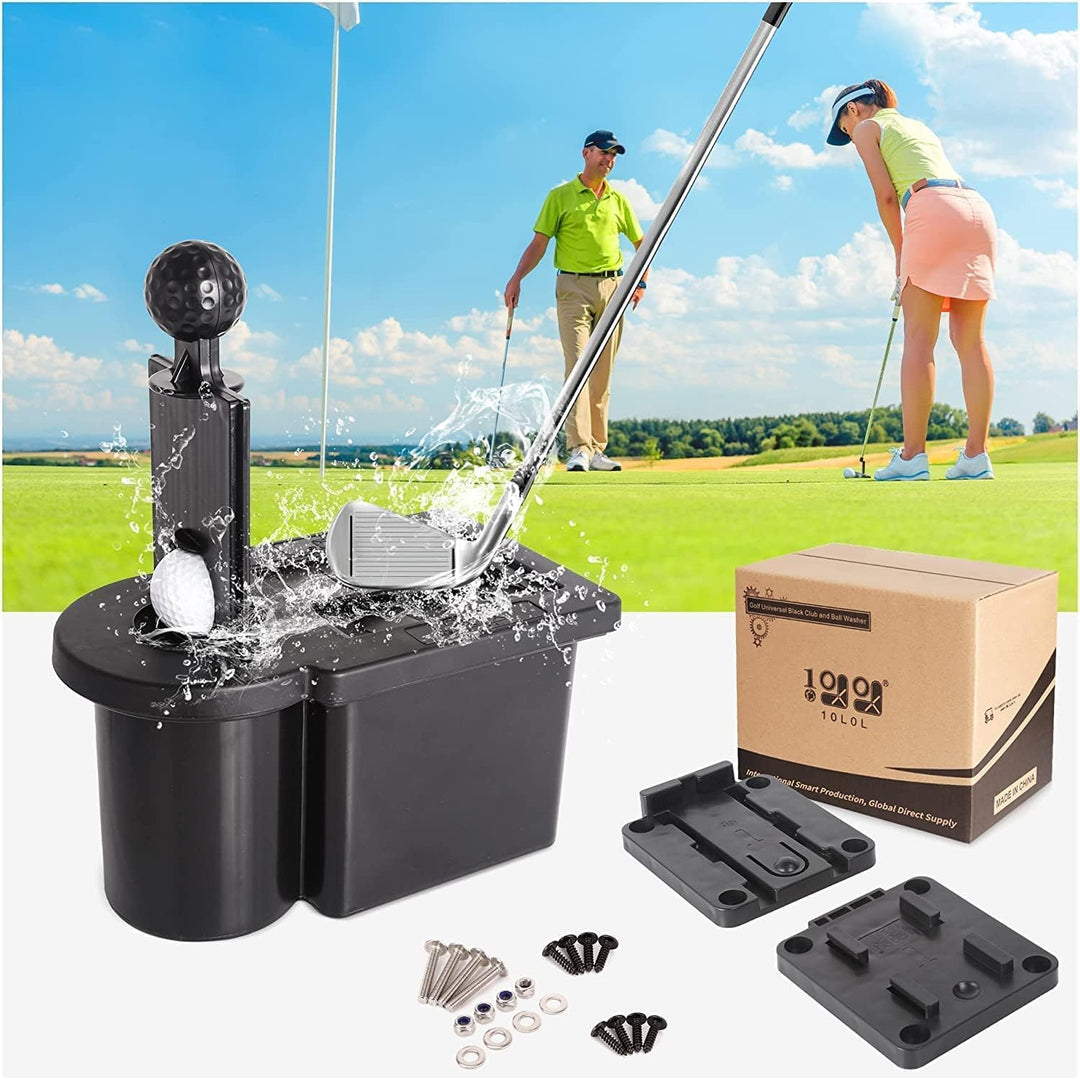 10L0L Golfball Washer, Golfschläger und Ball Reiniger für EZGO Club Car