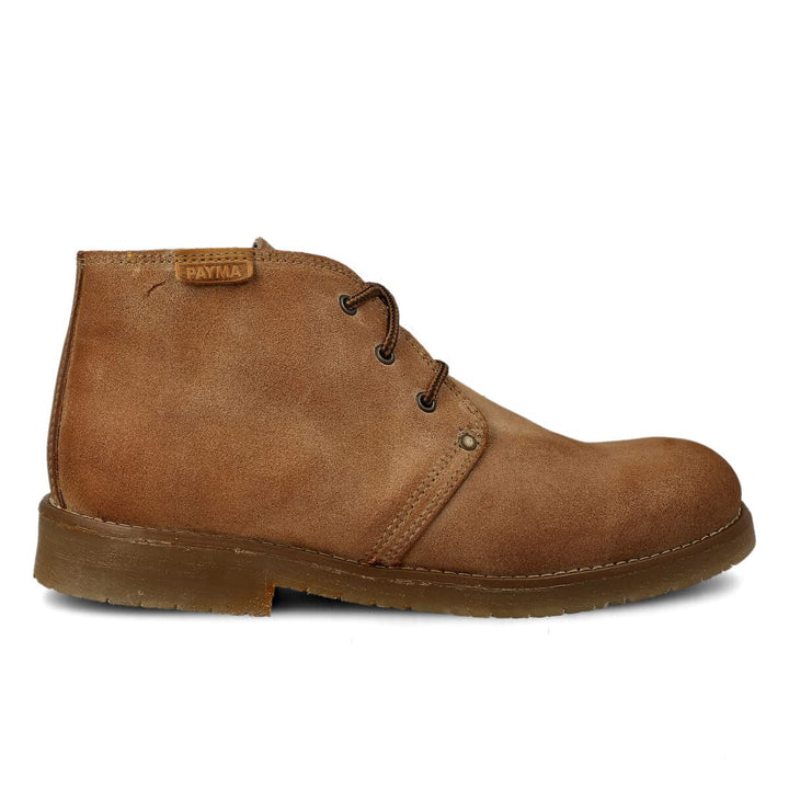 PAYMA - Rustikale Chukka Leder Stiefel für Herren. Safari Boot Schuhe Leder Casual Work, Outdoor und