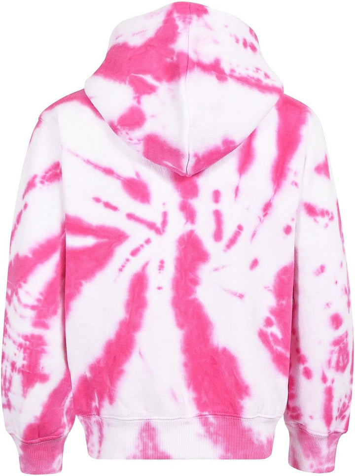 A2Z 4 Kids Mädchen Jungen Einfarbig Sweatshirt Batik Pullover Shirt Vlies Kapuzenpulli PE Schule War