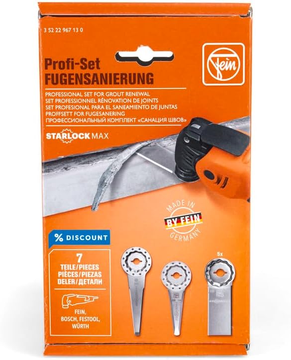 FEIN Profi Set Starlock Max StarlockMax FUGENSANIERUNG, StarlockMax FUGENSANIERUNG