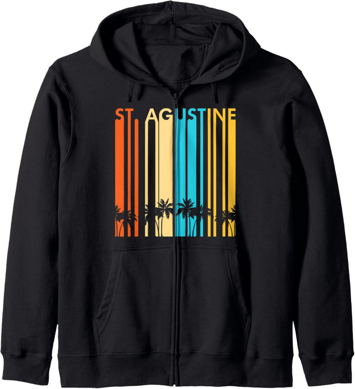 St Augustine Retro Vintage Home Herren Damen Geschenk Kapuzenjacke