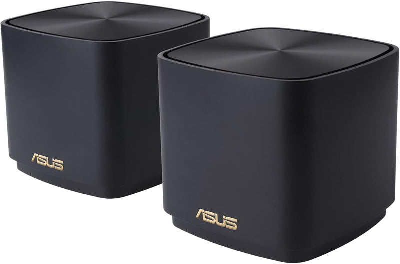 ASUS ZenWiFi XD4 Plus 2er Set AX1800 Whole-Home Mesh WiFi 6 System kombinierbarer Router (bis zu 306