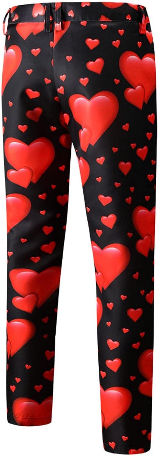 Zhiyao Herren Anzug Valentinstag Anzug Herren Anzüge Khaki Schwarz Rot Smoking Herrenanzug Modern Fi