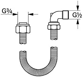 GROHE Talentofill Anschluss Garnitur 28993000