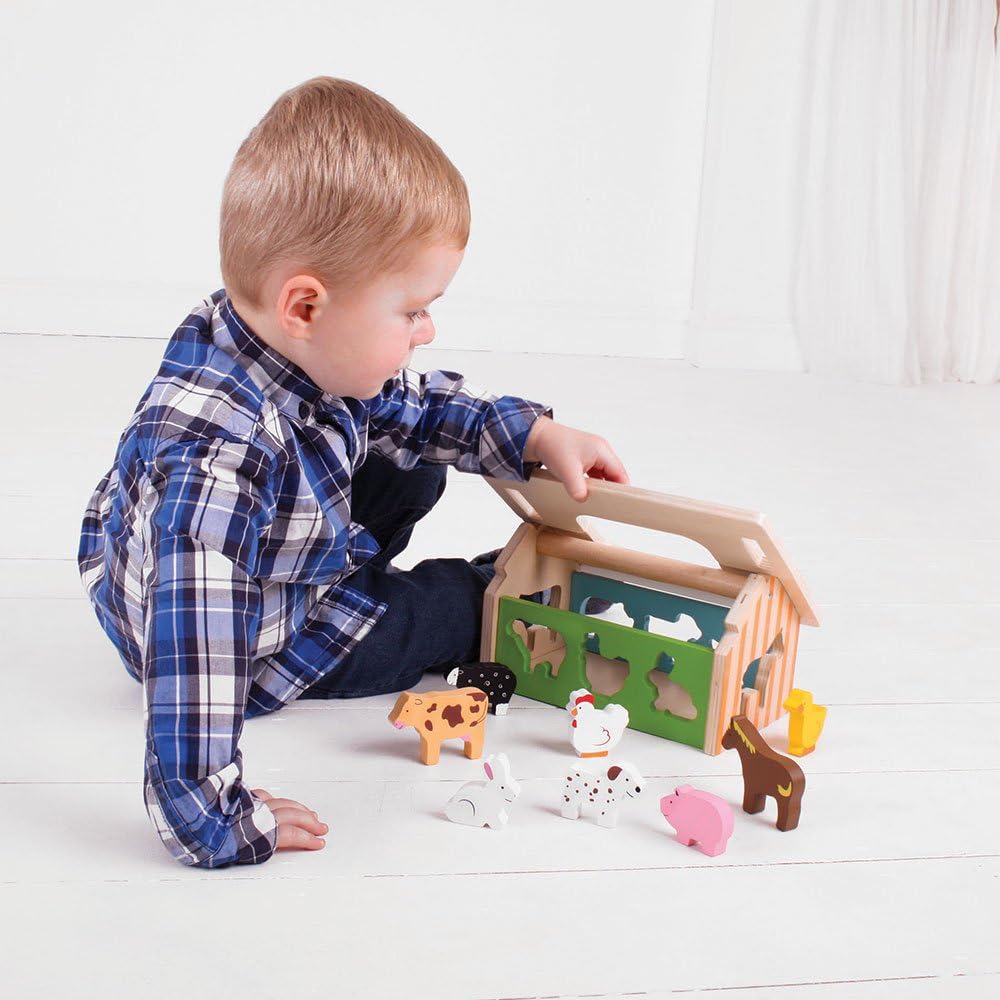 Bigjigs Toys Bauernhof-Sortierer