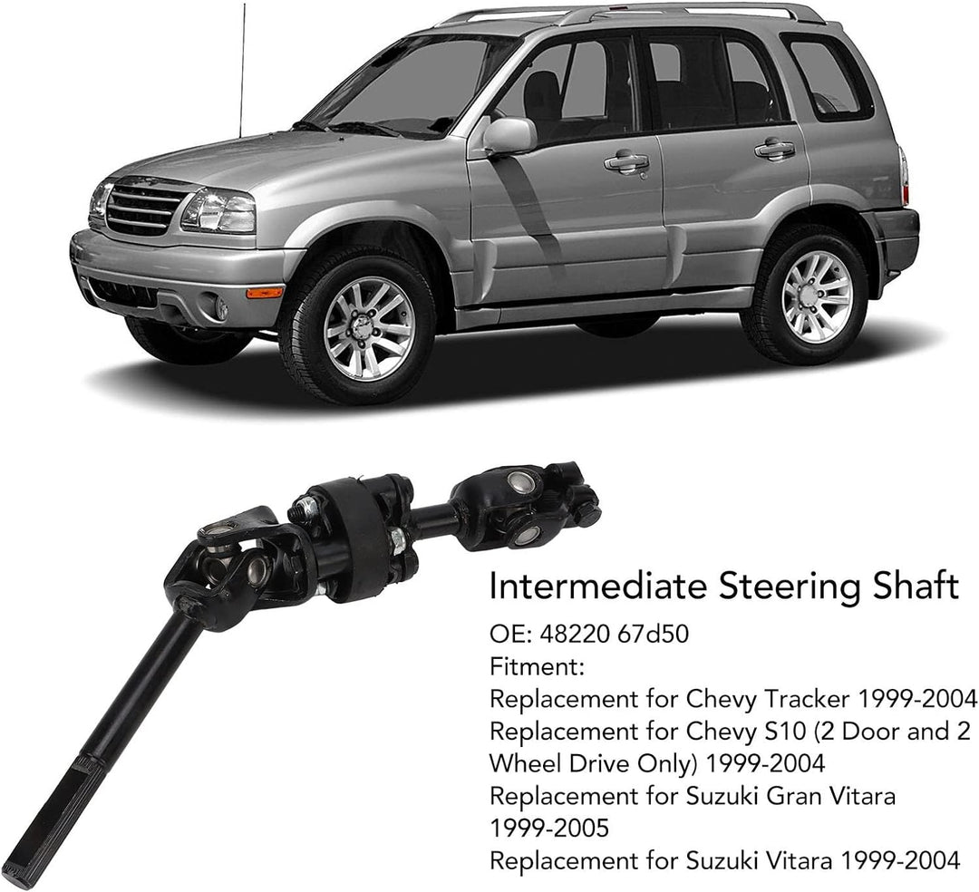 Aramox Lenkwelle, Lenksäule, Untere Zwischenwelle, Ersatz für Suzuki Vitara 1999-2004 48220 67d50